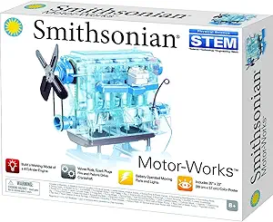 Smithsonian Motor-Works Blue, 15.0x11.0x2.0